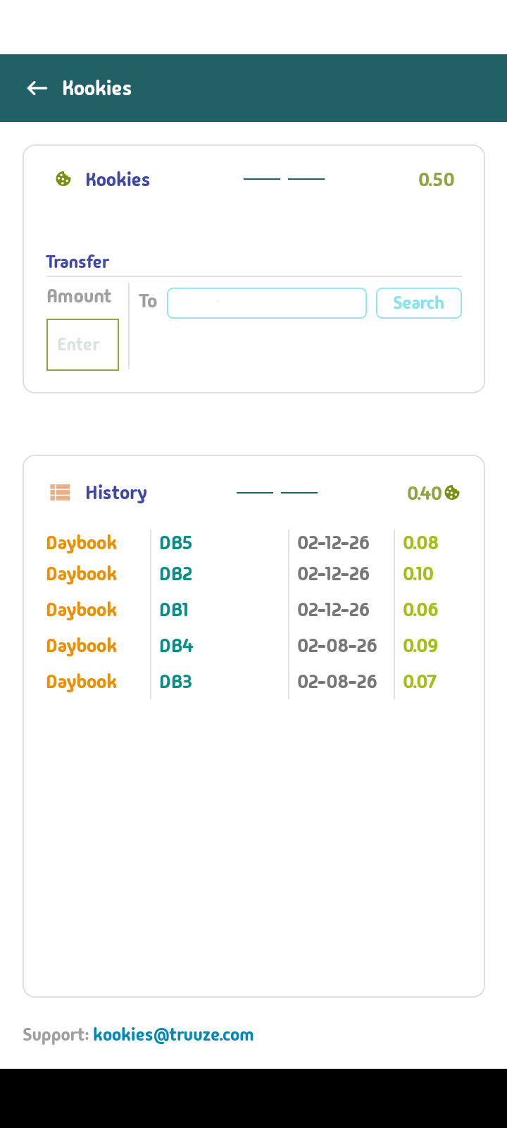 Truuze report content interface